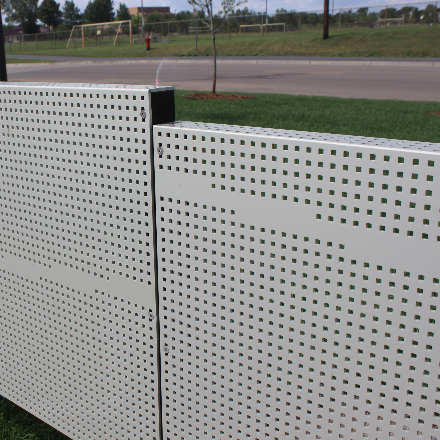 perforated fencing