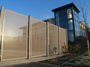 Galvanized Perforated Metal Safety fence Antiskid