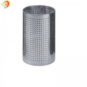 Wholesale various hole shapes custom perforated filter metal mesh