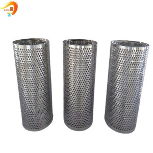 Customized Stainless Steel Perforated Metal Cylinder Filter Tube