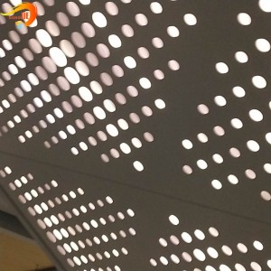 Оптовая торговля перфорированный металлический лист с круглыми отверстиями для подвесного потолка