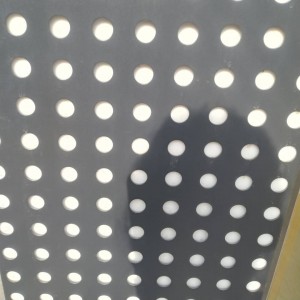 Shopping mall ceiling mesh perforated metal ceiling panels