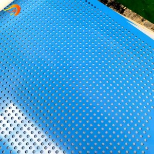 Mababang Presyo ng Heavy Gauge Stainless Steel Perforated metal Mesh Panel Fence