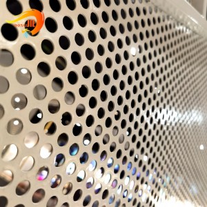 Office Decorative Rectangular Perforated Aluminum  Metal Ceiling