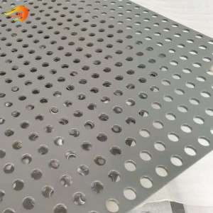 Decorative Perforated Metal Mesh with Different Hole Shapes