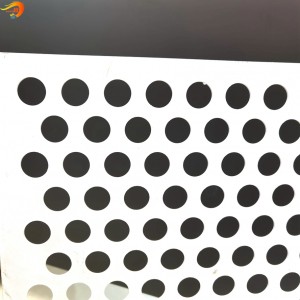 Wholesale Customized Good Quality Galvanized Decorative Perforated Sheet Fence Metal