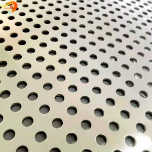 China Metal Diamond Hole Perforated Metal Stair fan