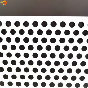Wholesale Customized Good Quality Galvanized Decorative Perforated Sheet Fence Metal