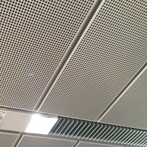 High-quality manufacturer aluminum panel perforated metal tile ceiling