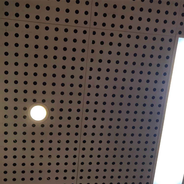 Factory wholesale Speaker Mesh Metal - Aluminum perforated metal suspended ceiling punching plate – Dongjie