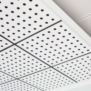 Artistic Metal Perforated Ceiling Tiles Perforated for Indoor Soundproofing