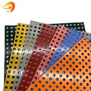 OEM ODM Round Hole Perforated Metal Facade Cladding Factory