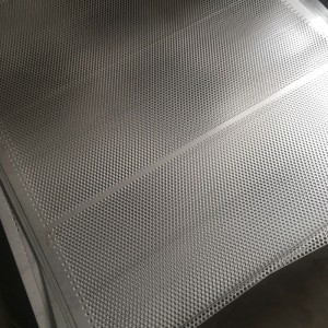 Galvanized round hole perforated metal filter mesh