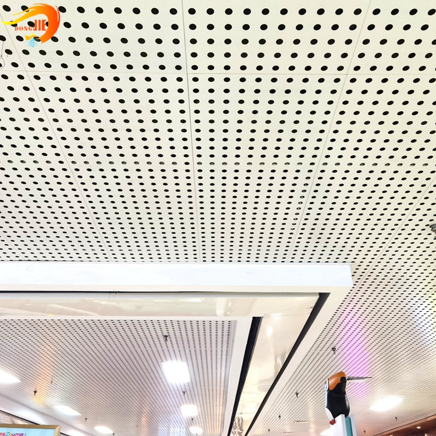 perforated metal ceiling