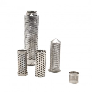 Filters cylinder stainless steel wire mesh perforated tube mesh filter
