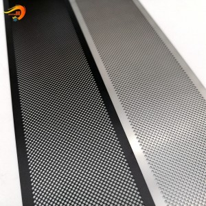 Hot Sale Stainless Steel 304 Black Perforated Sheet Metal Mesh for Speaker Grill