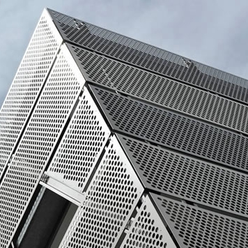 Manufacturer for Perforated Steel -  Various Sizes Perforated Metal Sheet Facade Cladding – Dongjie