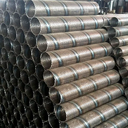 Manufacturer Supply Customized 316 304 Stainless Steel Perforated Tube for Filter