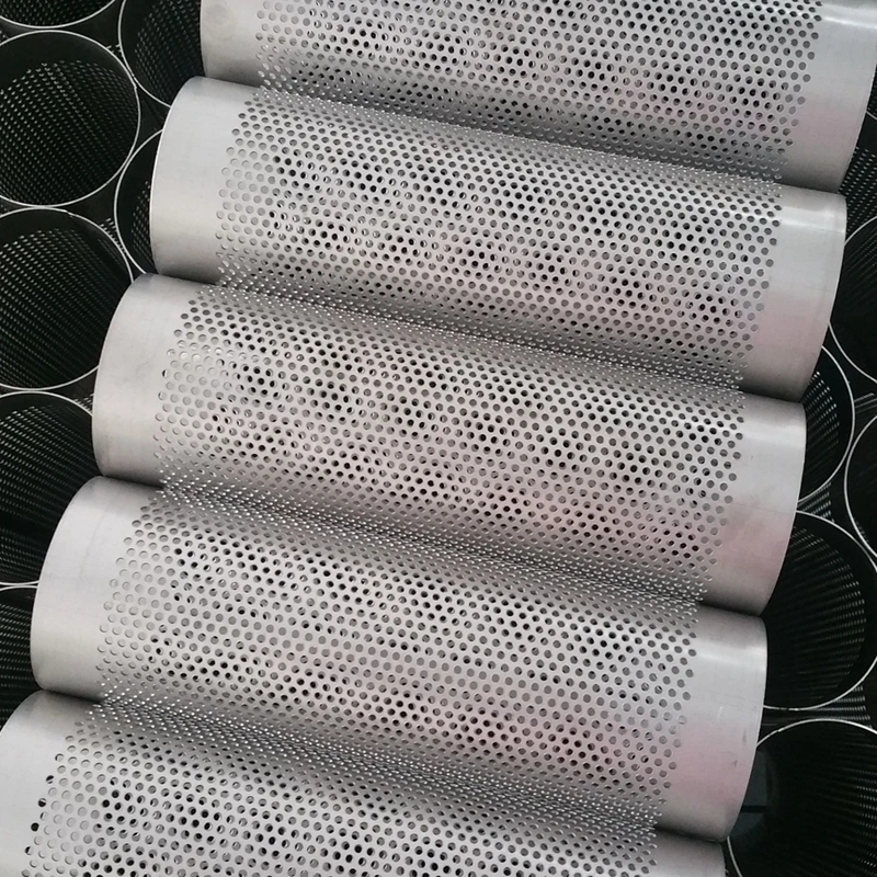 High Quality for White Speaker Mesh - 304 316 Stainless Steel Perforated Tubes for Carbon Fiber Tube – Dongjie