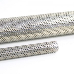 China Factory for Stainless Steel Perforated Metal Pipe/Perforated Tube Metal Pipes/Perforated Filter Tube
