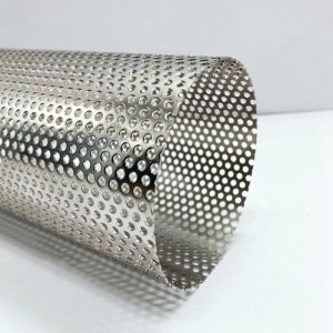 OEM Stainless Steel Filter Elements Perforated Sheet Mesh Tube for Filtration Industry