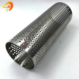 10mm Outside Diameter Stainless Steel Perforated Filter Tube