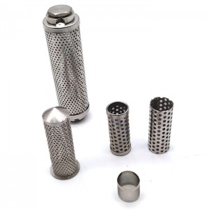 Galvanized Stainless Steel Pipe Slotted Perforated Metal Tube for Filter