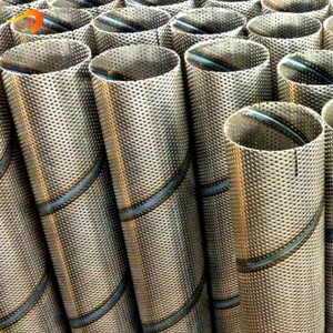 Custom Slot Perforated Stainless Steel Metal Tube