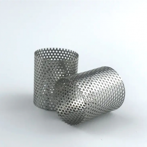 304 316 Stainless Steel Perforated Tube Metal Perforated Filter Mesh