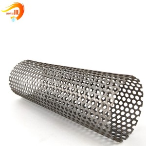 Wholesale various hole shapes custom perforated filter metal mesh