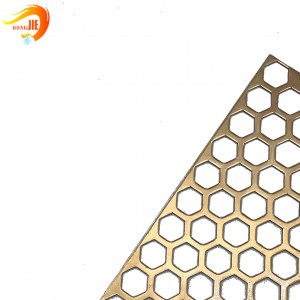 Engros arkitektoniske mesh loftfliser perforeret metal mesh