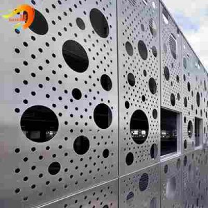 Perforated Mesh Facade Cladding Building Materials