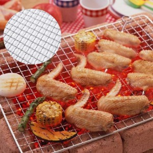 High-Temperature Resistance Rectangular Woven Crimped Barbecue Mesh