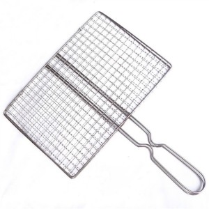Outdoor Camping Rack Stainless Steel BBQ Grill Wire Mesh