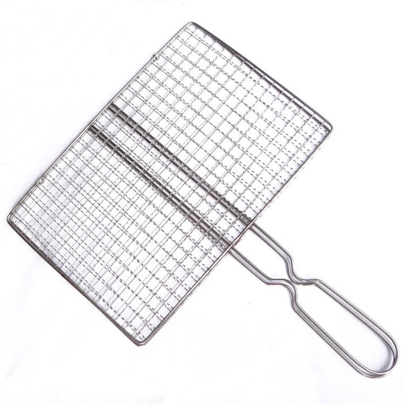 Factory Free sample Expanded Metal Mesh Screen - Outdoor Camping Rack Stainless Steel BBQ Grill Wire Mesh – Dongjie