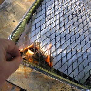 Stainless steel wire cooking grill expanded metal baking mesh