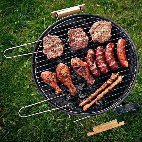 4 different types of barbecue grills