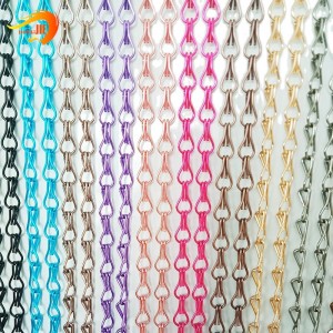 I-Metal Chain Link Fly Screen Mesh Curtain for Doors