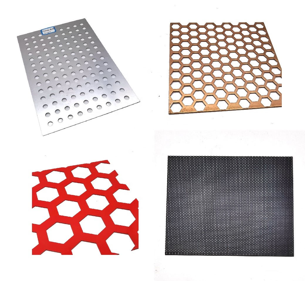 High reputation Decorative Perforated Metal Sheet - Various Hole Types Galvanized Perforated Metal Mesh – Dongjie