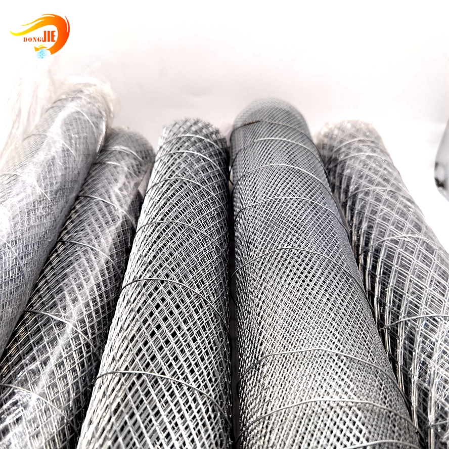 Excellent quality Heavy Duty Expanded Metal - Durable galvanized plastering expanded metal mesh for protecting walls – Dongjie