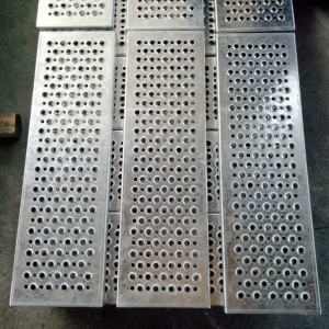 Safety grating aluminum dimple plate perforated sheets