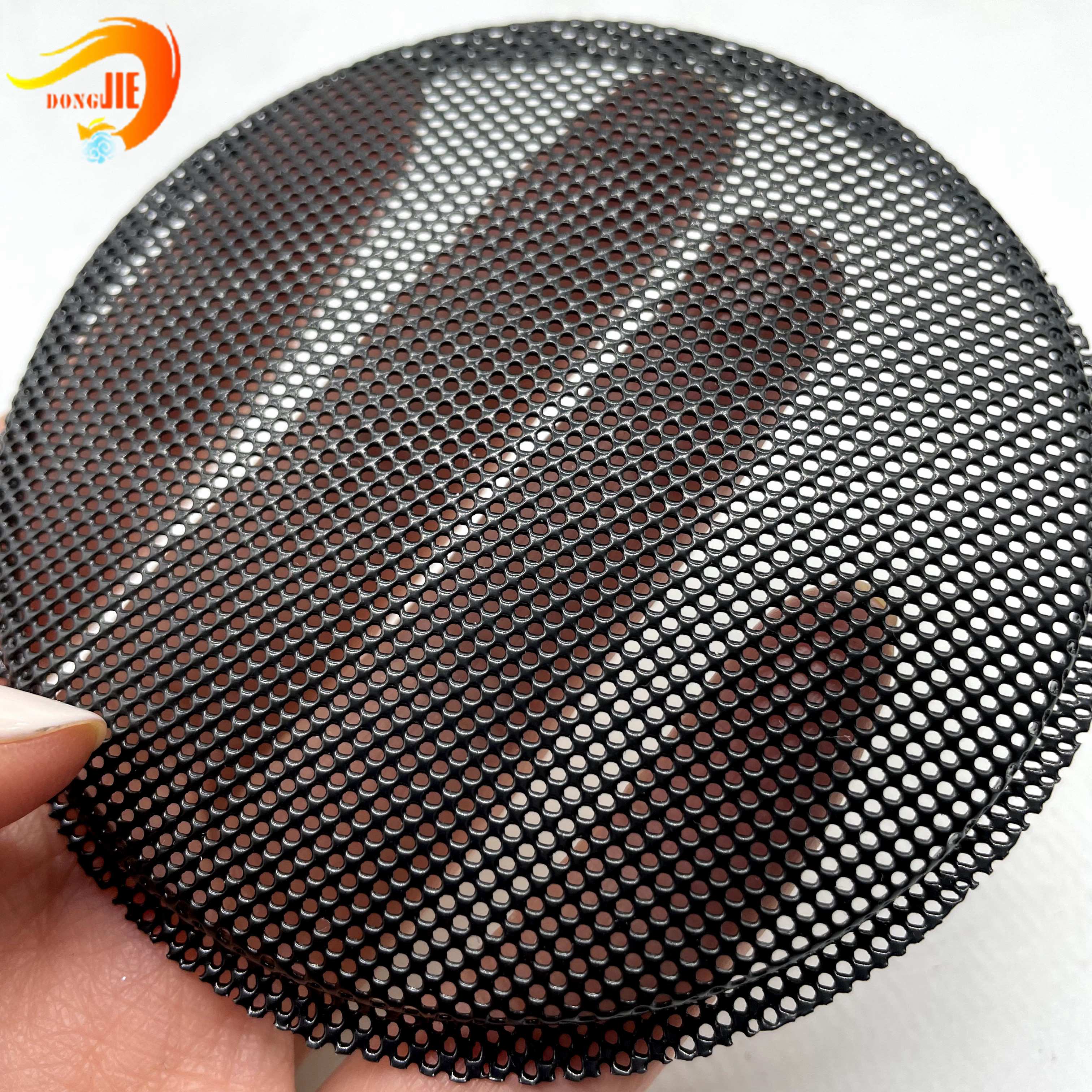 Wholesale Perforated Plate - Perforated Metal Mesh Speaker Grille for Car Audio Use – Dongjie