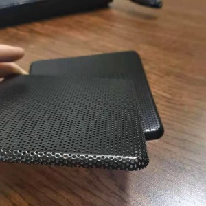 Stainless Steel Dust Proof Black Perforated Mesh