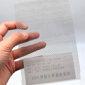 Security wire mesh stainless steel window screen mesh