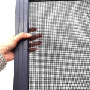 Anti-corrosion stainless steel diamond mesh anti-theft window screen