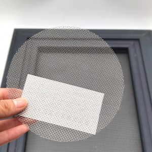 Anti-corrosion stainless steel diamond mesh anti-theft window screen