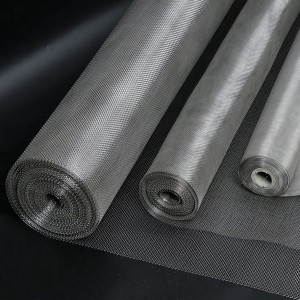 304SS Stainless Steel Wire Mesh Cloth Protective Net Woven Screen Mesh