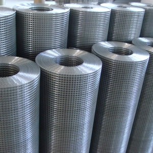 Customized construction hot galvanized welded wire mesh fence