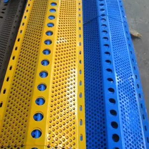 Wind and dust suppression net galvanized perforated metal mesh
