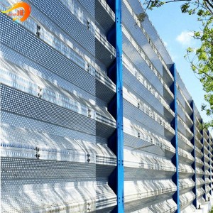 Hot Sale Multiple Color Perforated Metal Dust Protection Fence